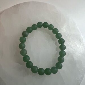 Green Aventurine Bead Bracelet